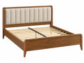 Letto Matrimoniale Legno Imbottito - Stile Moderno