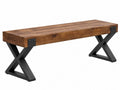 Panca Legno-Metallo Industriale