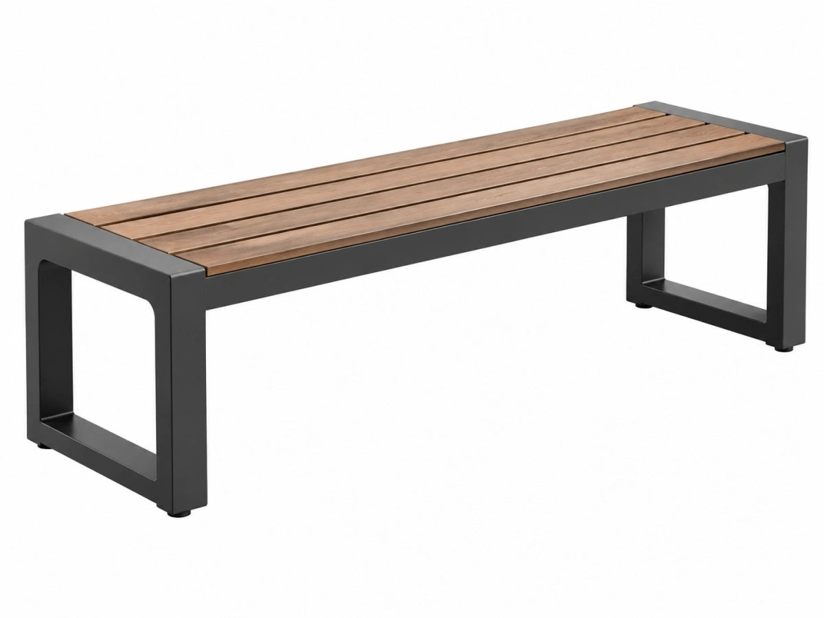 Panca da Esterno 180cm - Legno/Metallo