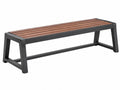 Panca da Giardino - 120 cm Legno/Metallo