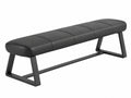 Panca in Metallo e Similpelle - Moderno - Arredamento