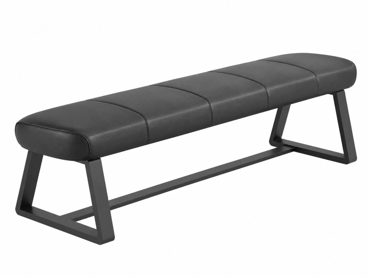 Panca in Metallo e Similpelle - Moderno - Arredamento