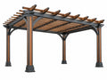 Pergola in Legno/Metallo 300x300x250cm - Esterno